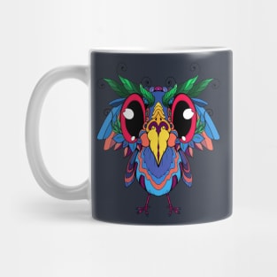 Silly Big Eyed Bird Mug